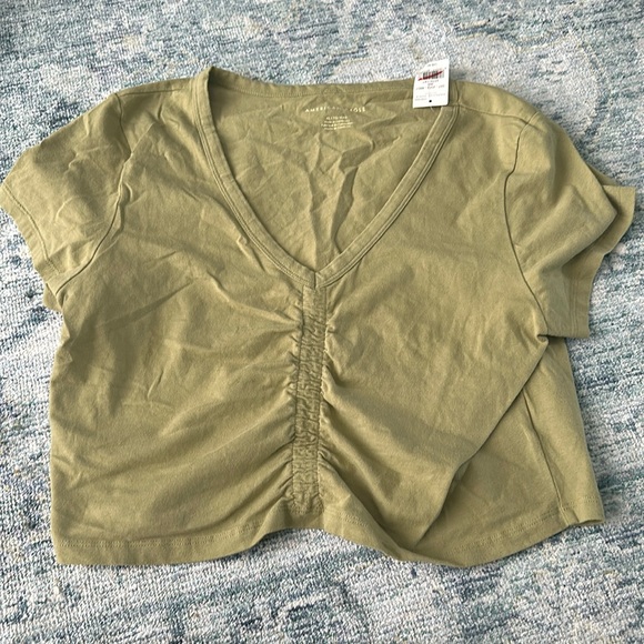 American Eagle Outfitters Tops - NWT AMERICAN EAGLE LIGHT GREENISH TEE